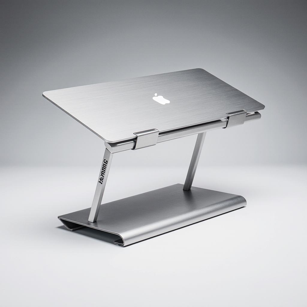Aluminum MacBook Stand (Adjustable)