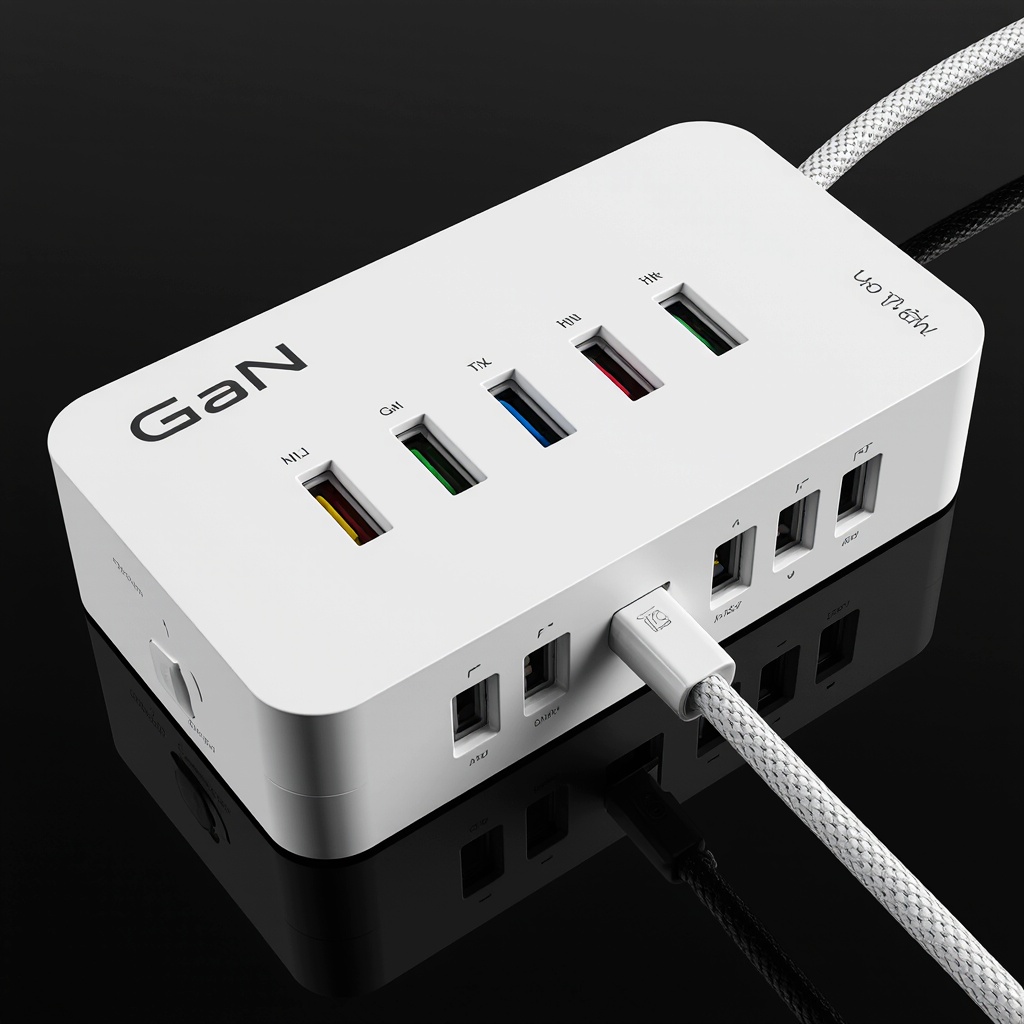 A-406 GaN 120W Desktop Charger Hub