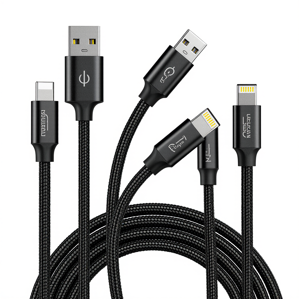 Braided Keychain USB-C Cable (2-Pack)