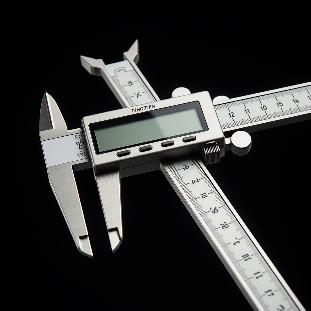 Precision Digital Caliper (Titanium)
