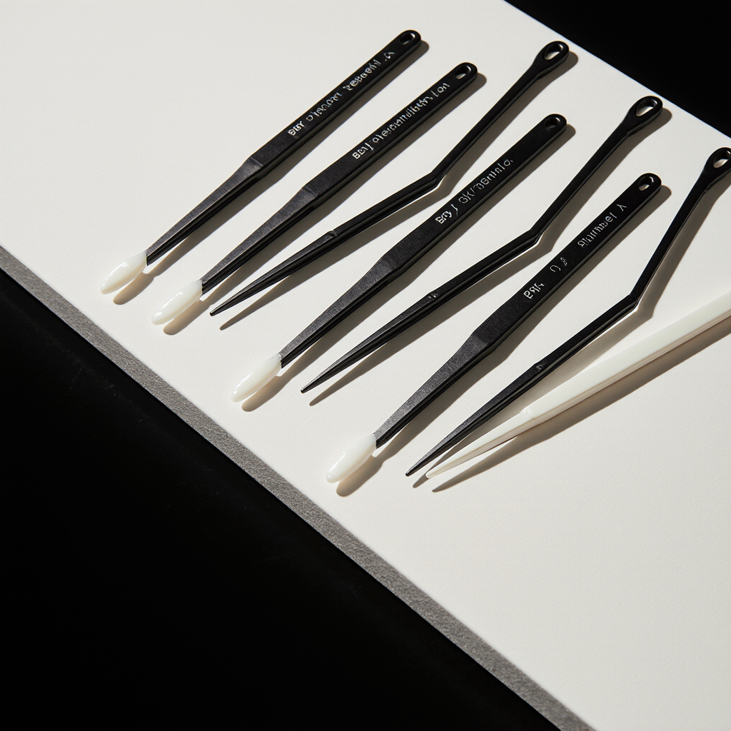 Ultra-Fine Ceramic Tweezers Set (5pcs)