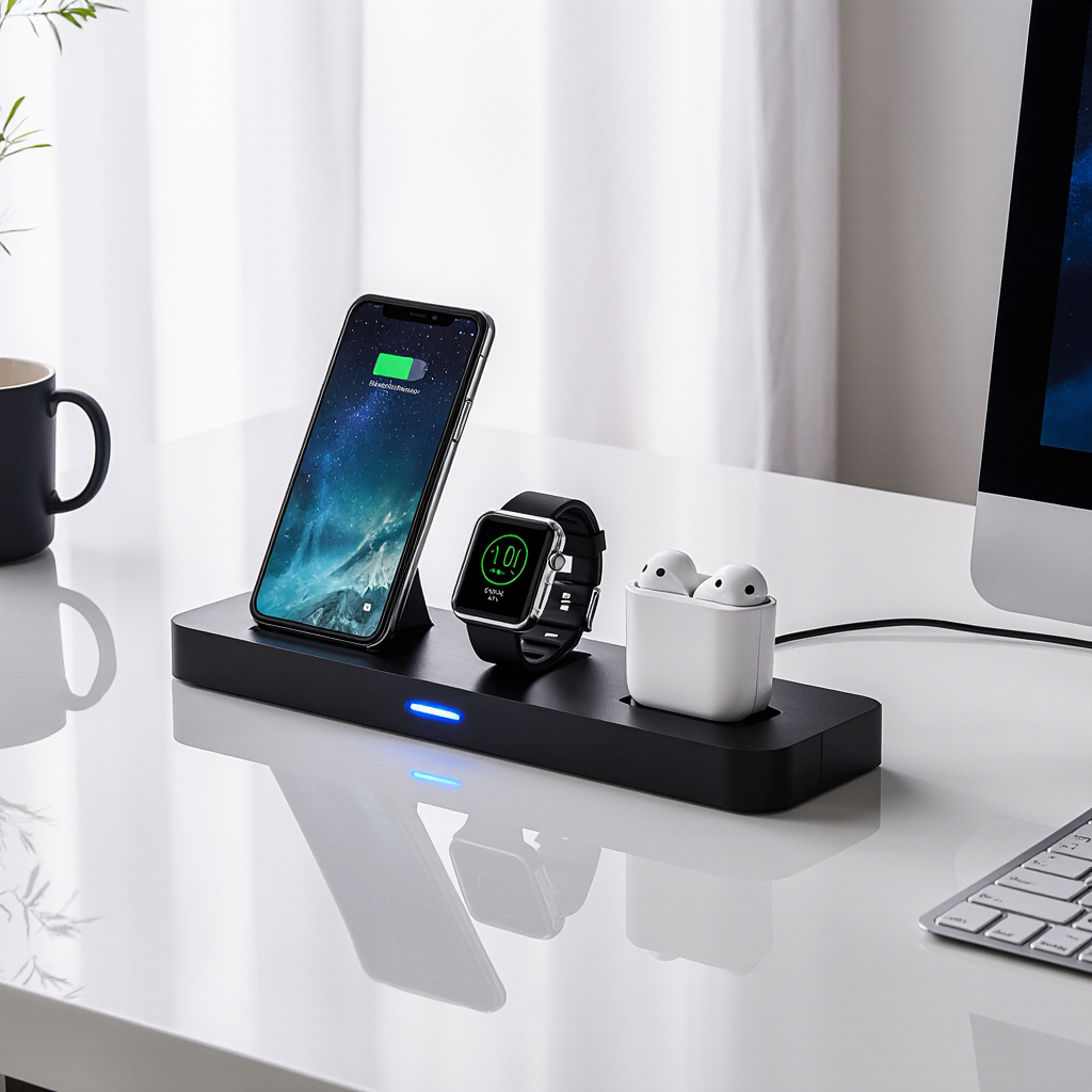 A-602 Wireless Charging Dock Pro (Qi Certified)